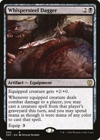 Whispersteel Dagger [Commander: Zendikar Rising] - La Boîte Mystère ( The Mystery Box)
