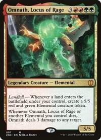 Omnath, Locus of Rage [Zendikar Rising Commander] - La Boîte Mystère ( The Mystery Box)