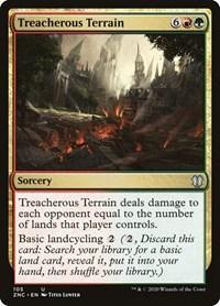 Treacherous Terrain [Zendikar Rising Commander] - La Boîte Mystère ( The Mystery Box)