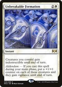 Unbreakable Formation [Ravnica Allegiance Promos] - La Boîte Mystère ( The Mystery Box)