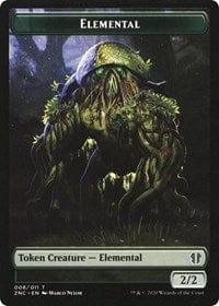 Elemental (008) // Elemental (010) Double-sided Token [Commander: Zendikar Rising] - La Boîte Mystère ( The Mystery Box)