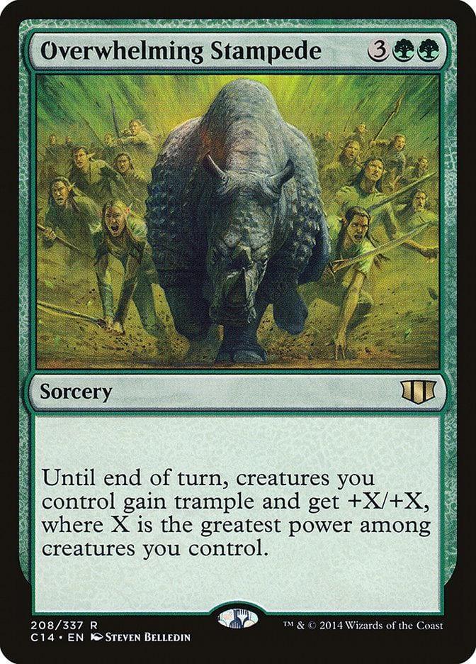 Overwhelming Stampede [Commander 2014] - La Boîte Mystère ( The Mystery Box)