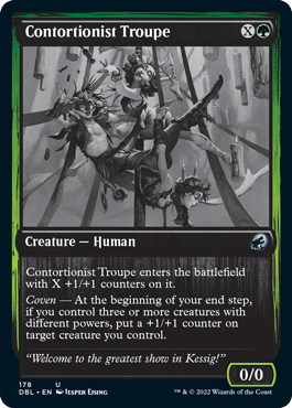 Contortionist Troupe [Innistrad: Double Feature] - La Boîte Mystère ( The Mystery Box)