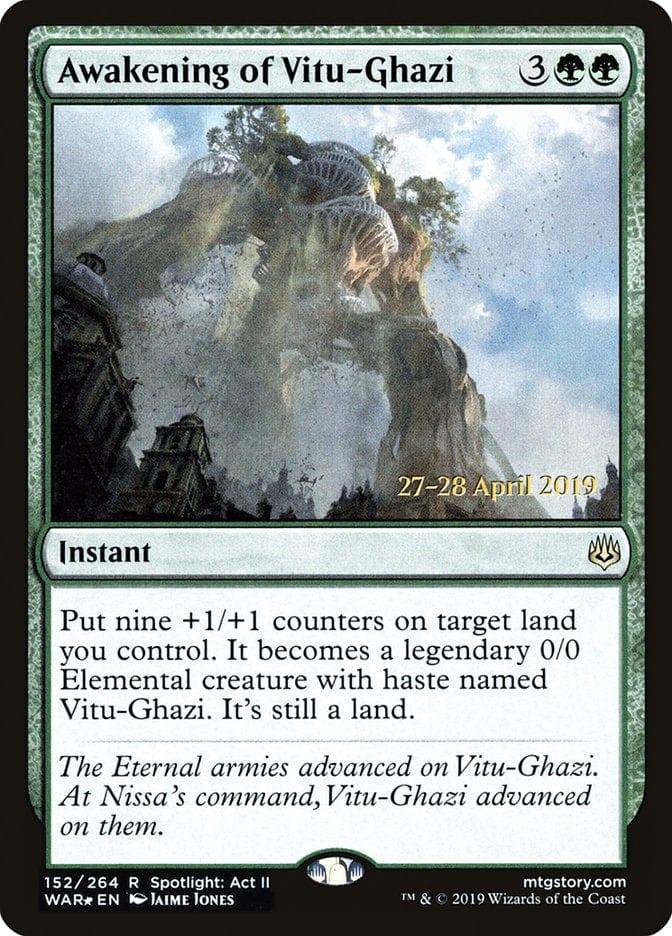 Awakening of Vitu-Ghazi [War of the Spark Prerelease Promos] - La Boîte Mystère ( The Mystery Box)