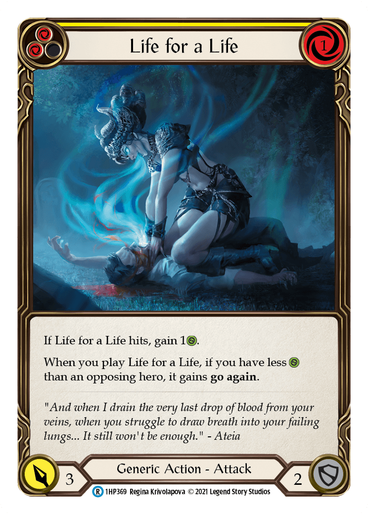 Life for a Life (Yellow) [1HP369] - La Boîte Mystère ( The Mystery Box)