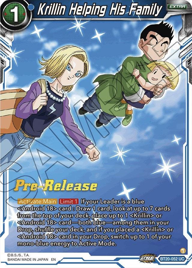 Krillin Helping His Family (BT20-052) [Power Absorbed Prerelease Promos] - La Boîte Mystère ( The Mystery Box)