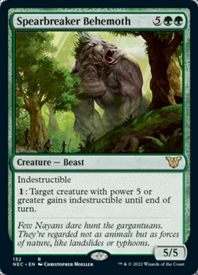 Spearbreaker Behemoth [Kamigawa: Neon Dynasty Commander] - La Boîte Mystère ( The Mystery Box)