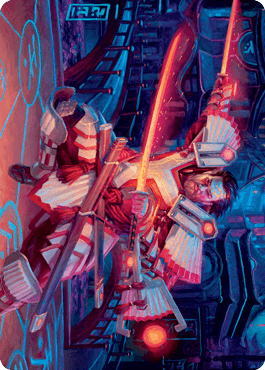 Isshin, Two Heavens as One 1 Art Card [Kamigawa: Neon Dynasty Art Series] - La Boîte Mystère ( The Mystery Box)