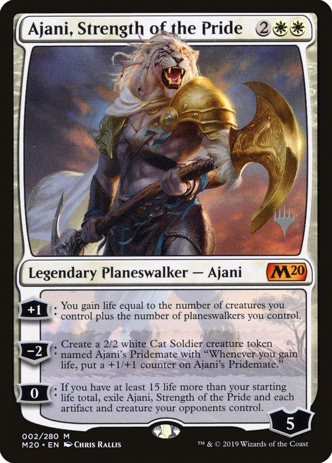 Ajani, Strength of the Pride (Promo Pack) [Core Set 2020 Promos] - La Boîte Mystère ( The Mystery Box)