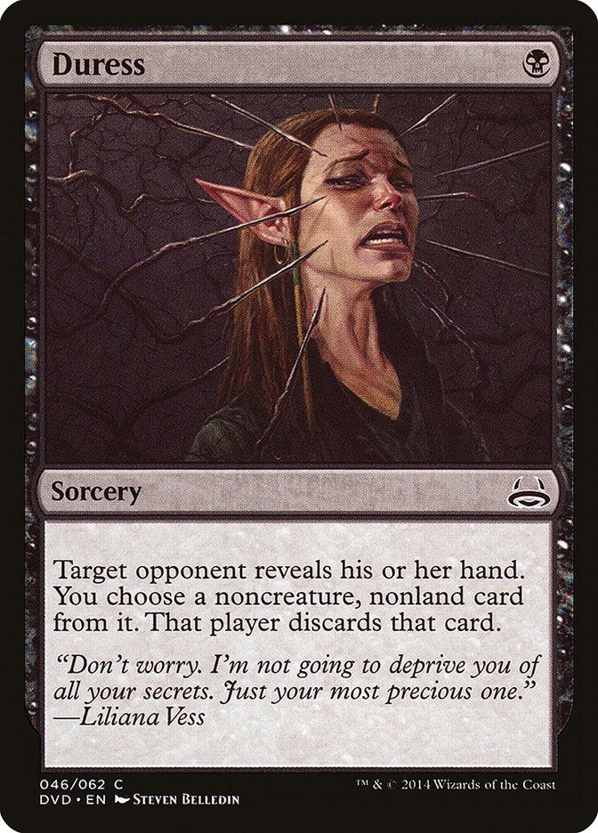Duress (Divine vs. Demonic) [Duel Decks Anthology] - La Boîte Mystère ( The Mystery Box)