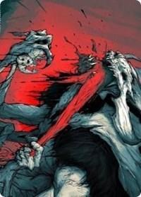 Vorinclex, Monstrous Raider 2 Art Card [Kaldheim: Art Series] - La Boîte Mystère ( The Mystery Box)