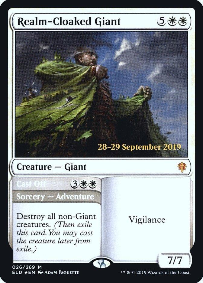 Realm-Cloaked Giant // Cast Off [Throne of Eldraine Prerelease Promos] - La Boîte Mystère ( The Mystery Box)