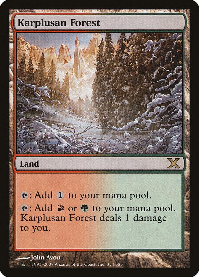 Karplusan Forest [Tenth Edition] - La Boîte Mystère ( The Mystery Box)