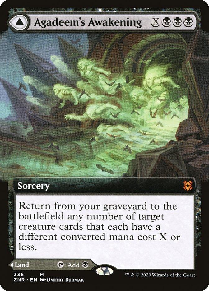 Agadeem's Awakening // Agadeem, the Undercrypt (Extended) [Zendikar Rising Extended Art] - La Boîte Mystère ( The Mystery Box)