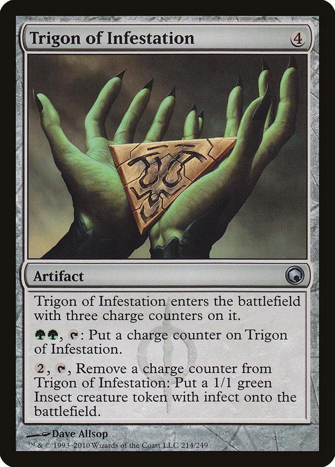 Trigon of Infestation [Scars of Mirrodin] - La Boîte Mystère ( The Mystery Box)