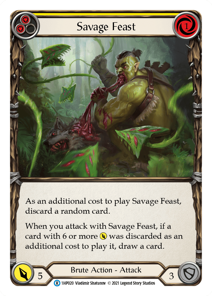 Savage Feast (Yellow) [1HP020] - La Boîte Mystère ( The Mystery Box)