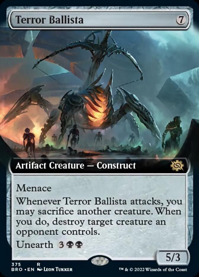 Terror Ballista (Extended Art) [The Brothers' War] - La Boîte Mystère ( The Mystery Box)