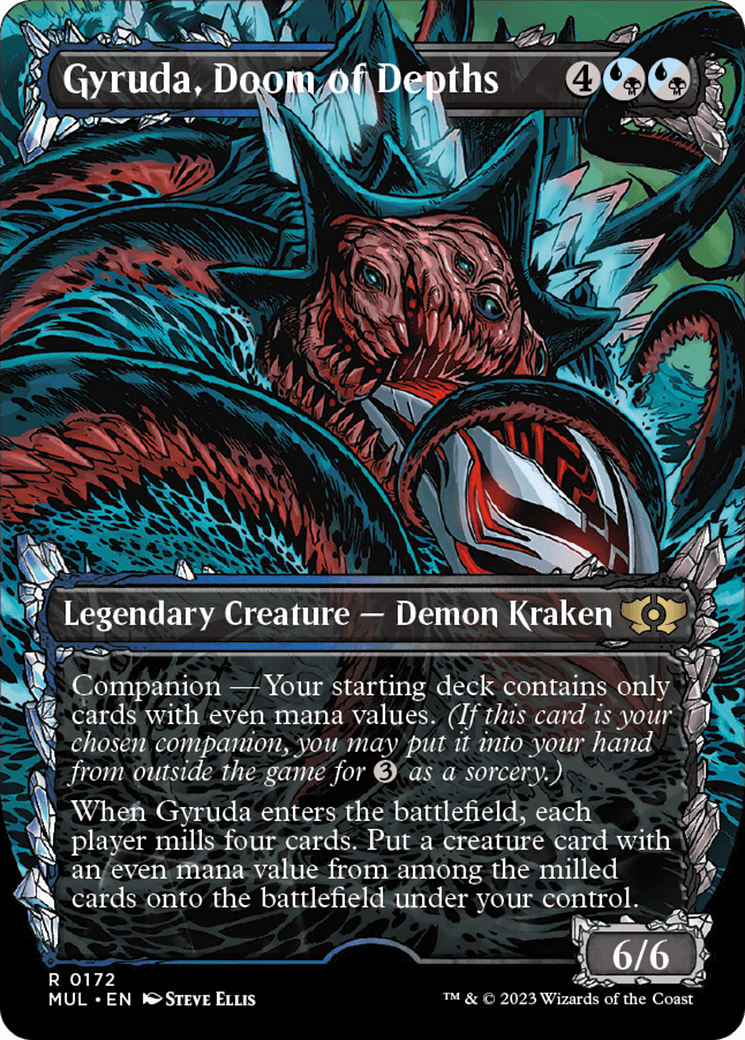 Gyruda, Doom of Depths (Halo Foil) [Multiverse Legends] - La Boîte Mystère ( The Mystery Box)