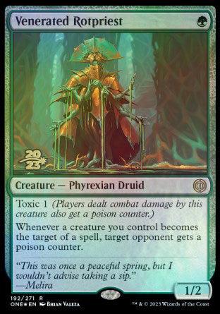 Venerated Rotpriest [Phyrexia: All Will Be One Prerelease Promos] - La Boîte Mystère ( The Mystery Box)