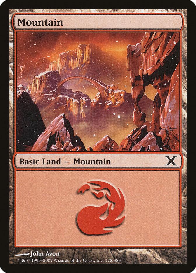 Mountain (378) [Tenth Edition] - La Boîte Mystère ( The Mystery Box)