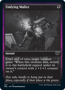Undying Malice [Innistrad: Double Feature] - La Boîte Mystère ( The Mystery Box)