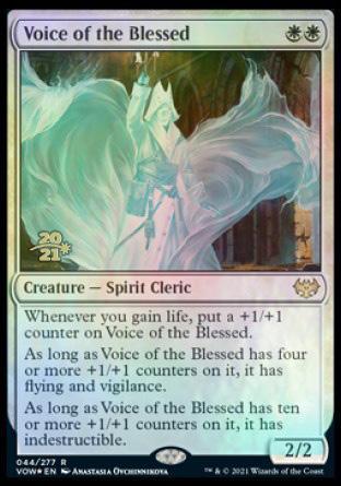 Voice of the Blessed [Innistrad: Crimson Vow Prerelease Promos] - La Boîte Mystère ( The Mystery Box)