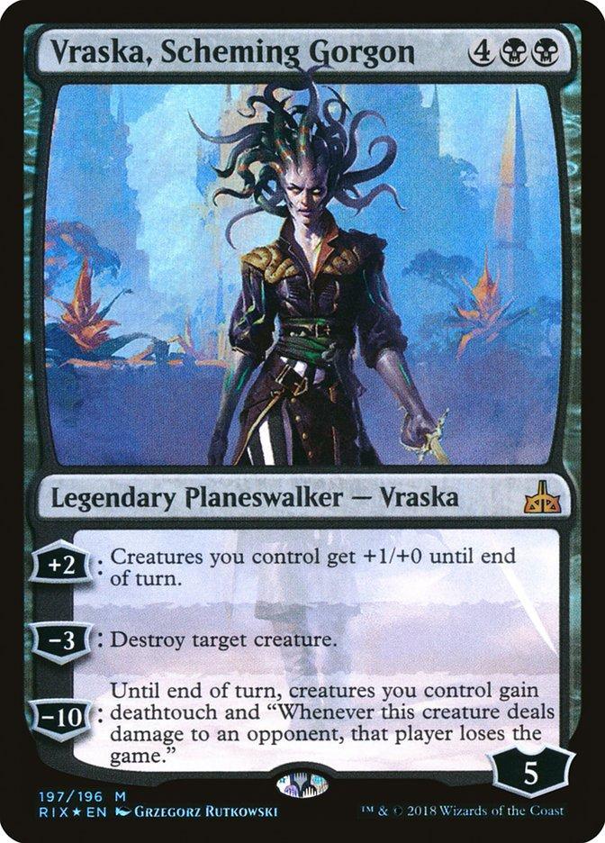 Vraska, Scheming Gorgon [Rivals of Ixalan] - La Boîte Mystère ( The Mystery Box)