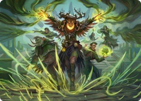 Witherbloom Command Art Card [Strixhaven: School of Mages Art Series] - La Boîte Mystère ( The Mystery Box)