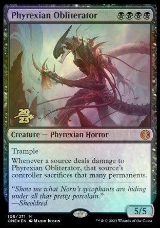 Phyrexian Obliterator [Phyrexia: All Will Be One Prerelease Promos] - La Boîte Mystère ( The Mystery Box)
