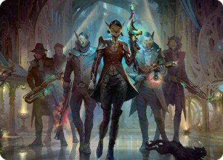 Family's Favor Art Card [Streets of New Capenna Art Series] - La Boîte Mystère ( The Mystery Box)