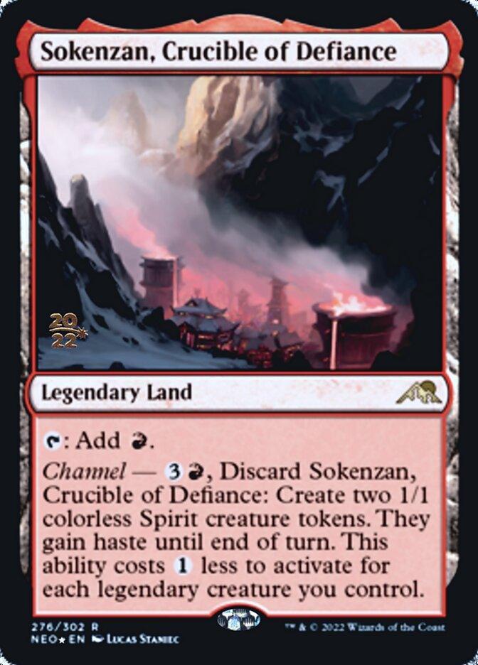 Sokenzan, Crucible of Defiance [Kamigawa: Neon Dynasty Prerelease Promos] - La Boîte Mystère ( The Mystery Box)