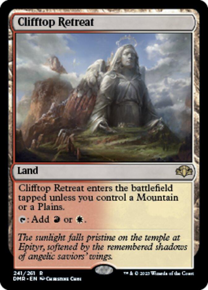 Clifftop Retreat [Dominaria Remastered] - La Boîte Mystère ( The Mystery Box)