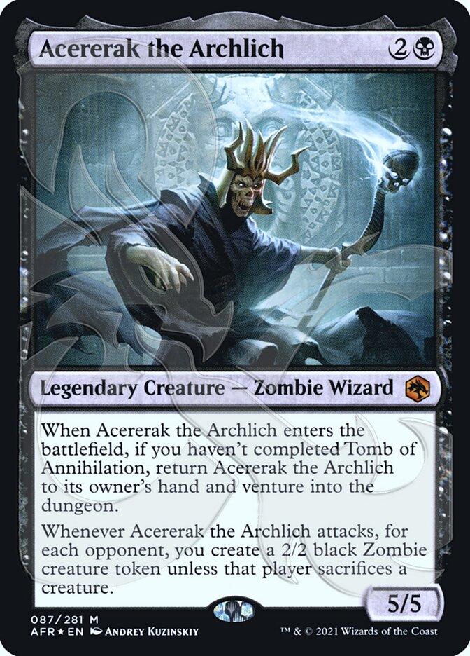 Acererak the Archlich (Ampersand Promo) [Dungeons & Dragons: Adventures in the Forgotten Realms Promos] - La Boîte Mystère ( The Mystery Box)
