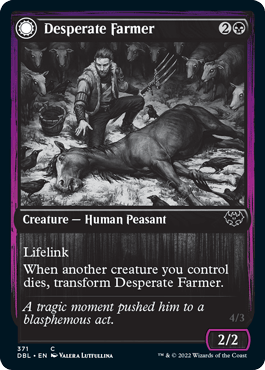 Desperate Farmer // Depraved Harvester [Innistrad: Double Feature] - La Boîte Mystère ( The Mystery Box)