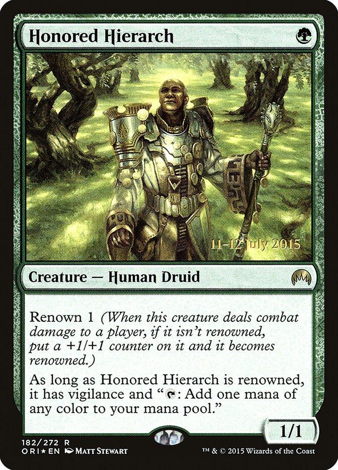 Honored Hierarch [Magic Origins Prerelease Promos] - La Boîte Mystère ( The Mystery Box)