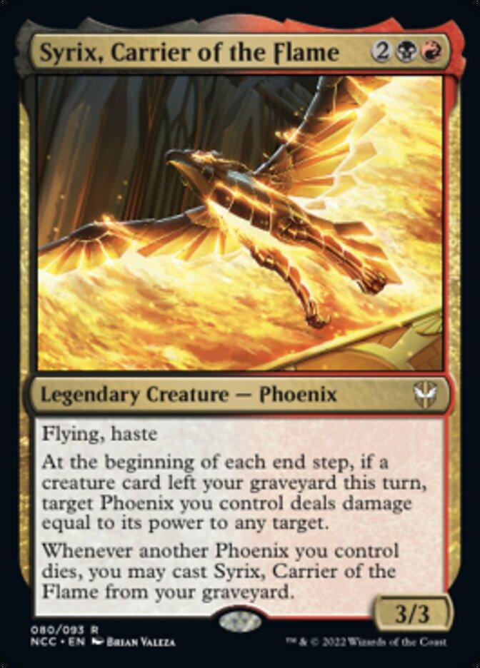 Syrix, Carrier of the Flame [Streets of New Capenna Commander] - La Boîte Mystère ( The Mystery Box)