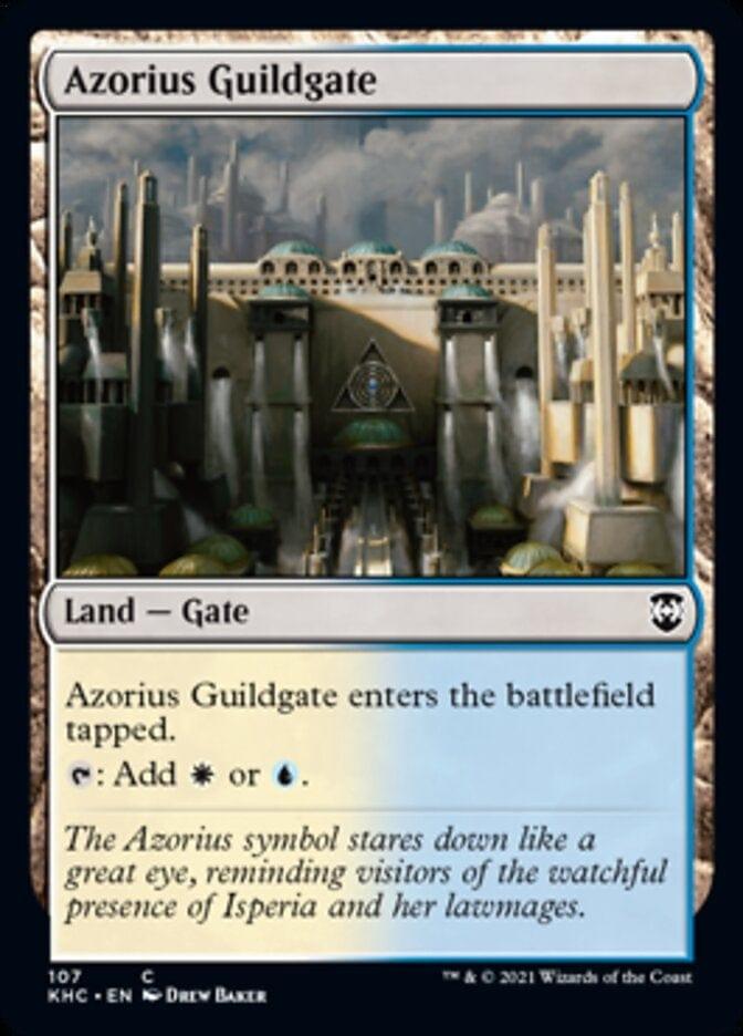 Azorius Guildgate [Kaldheim Commander] - La Boîte Mystère ( The Mystery Box)