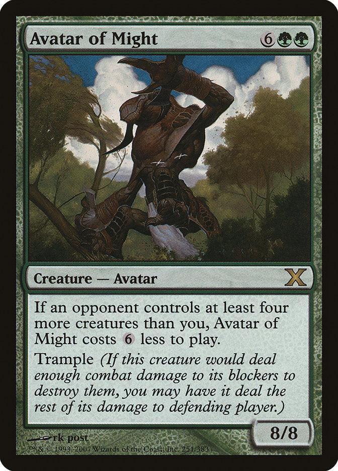 Avatar of Might [Tenth Edition] - La Boîte Mystère ( The Mystery Box)