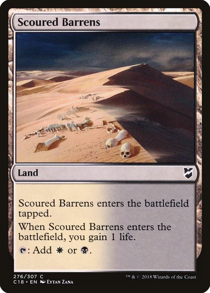 Scoured Barrens [Commander 2018] - La Boîte Mystère ( The Mystery Box)