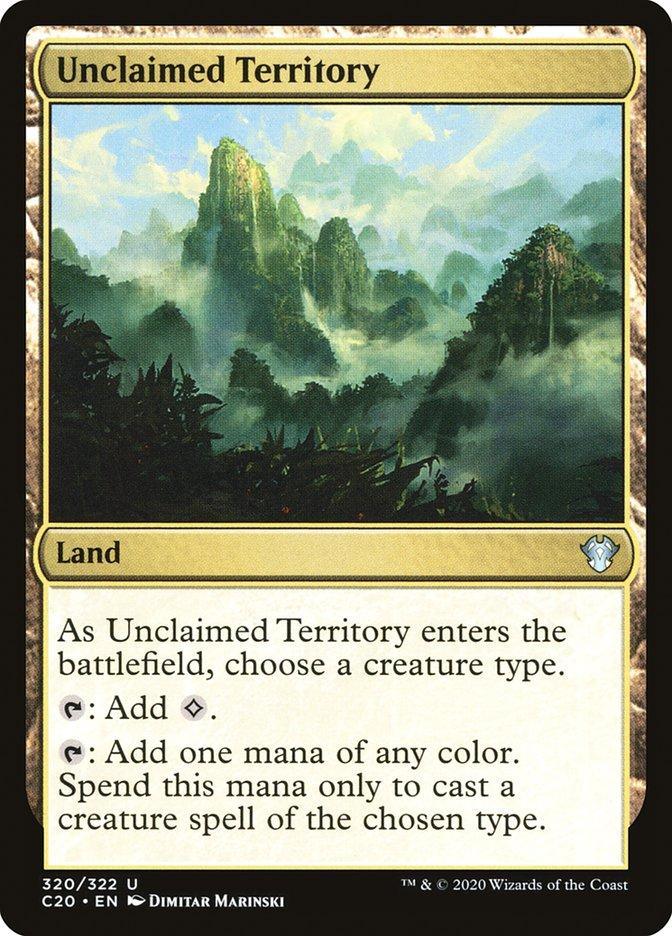 Unclaimed Territory [Commander 2020] - La Boîte Mystère ( The Mystery Box)