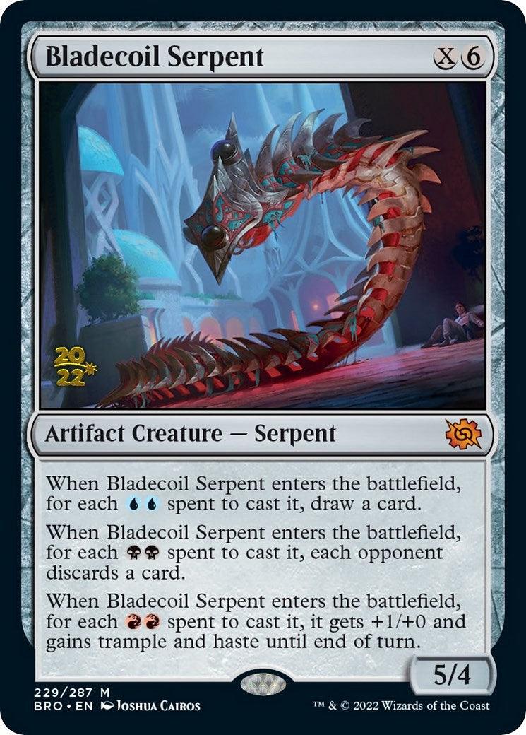 Bladecoil Serpent [The Brothers' War: Prerelease Promos] - La Boîte Mystère ( The Mystery Box)