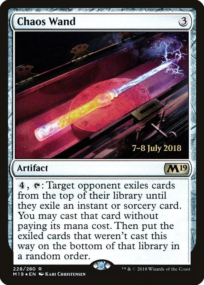 Chaos Wand [Core Set 2019 Prerelease Promos] - La Boîte Mystère ( The Mystery Box)