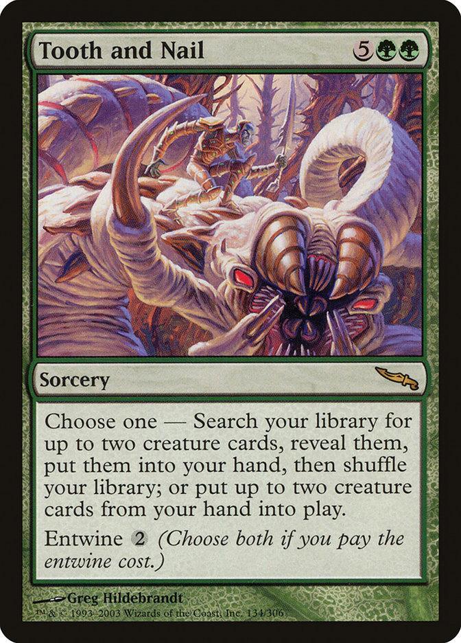 Tooth and Nail [Mirrodin] - La Boîte Mystère ( The Mystery Box)