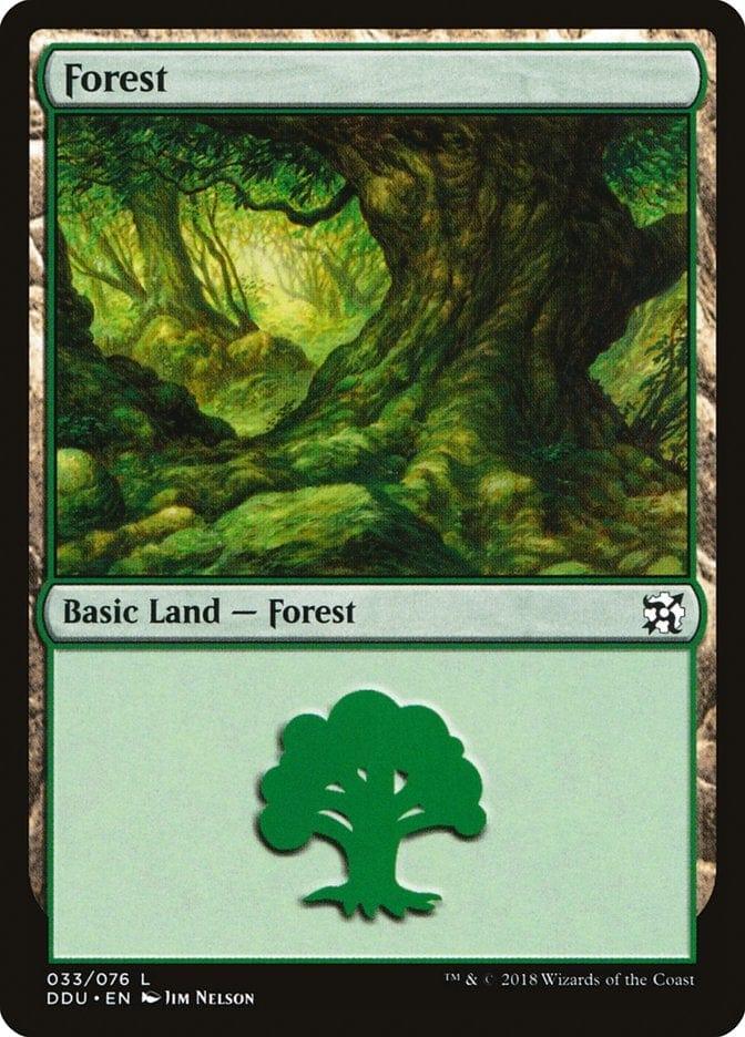 Forest (33) [Duel Decks: Elves vs. Inventors] - La Boîte Mystère ( The Mystery Box)