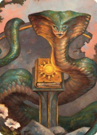 Guardian Naga Art Card [Commander Legends: Battle for Baldur's Gate Art Series] - La Boîte Mystère ( The Mystery Box)