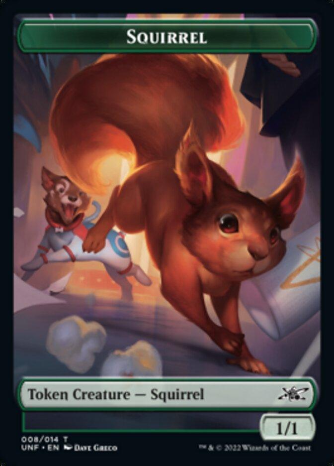 Squirrel Token [Unfinity Tokens] - La Boîte Mystère ( The Mystery Box)