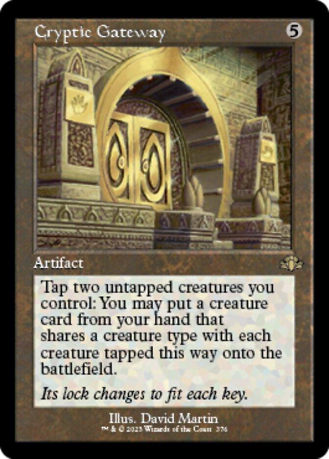 Cryptic Gateway (Retro) [Dominaria Remastered] - La Boîte Mystère ( The Mystery Box)