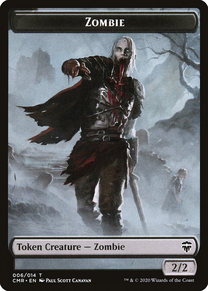 Salamander Warrior // Zombie Token [Commander Legends Tokens] - La Boîte Mystère ( The Mystery Box)