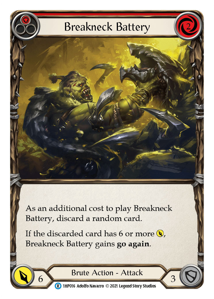 Breakneck Battery (Red) [1HP016] - La Boîte Mystère ( The Mystery Box)