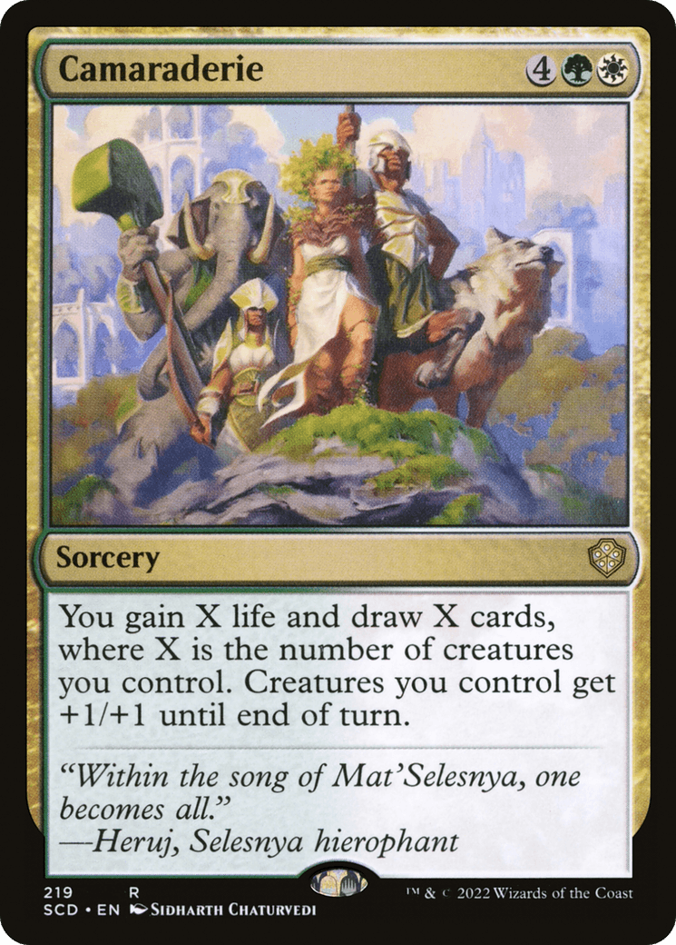Camaraderie [Starter Commander Decks] - La Boîte Mystère ( The Mystery Box)